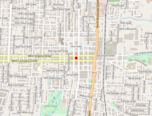 Hartwater Wellness McKinney Texas Map