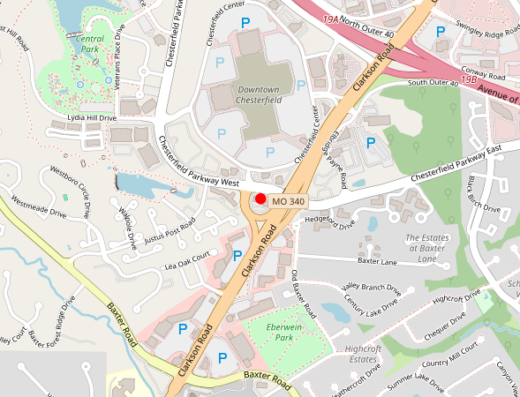 Health by Design MD Chesterfield Missouri Map