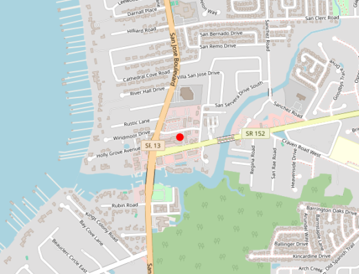 Jacksonville Florida Peptide Therapy Map