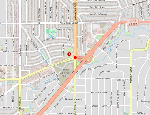 Roeland Park Kansas Peptide Therapy Map