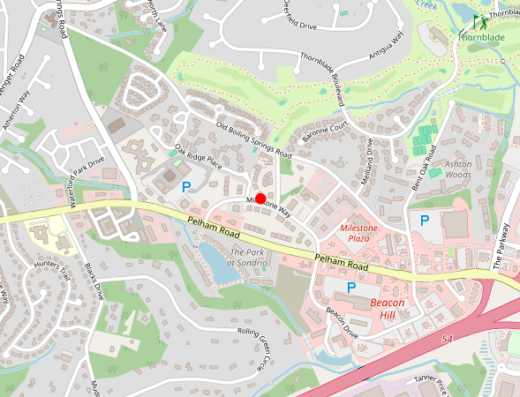 Ketamine Solutions LLC – Greenville Greenville SC Map