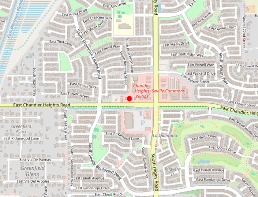 Keystone Medical Wellness Gilbert Arizona Map