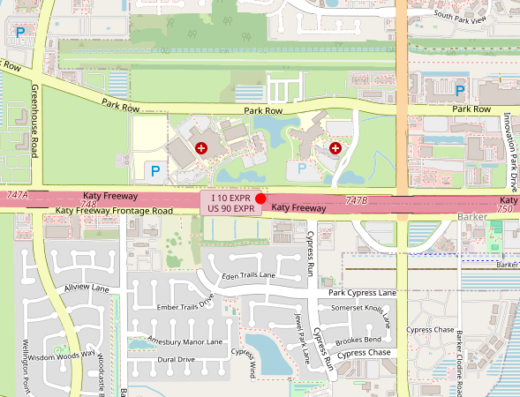 Kristin Schmidt MD Aesthetics + Wellness Houston Texas Map