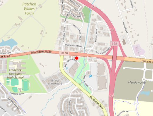 Marshall Lifestyle Medicine Lexington Kentucky Map