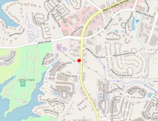 Cornelius North Carolina Peptide Therapy Map