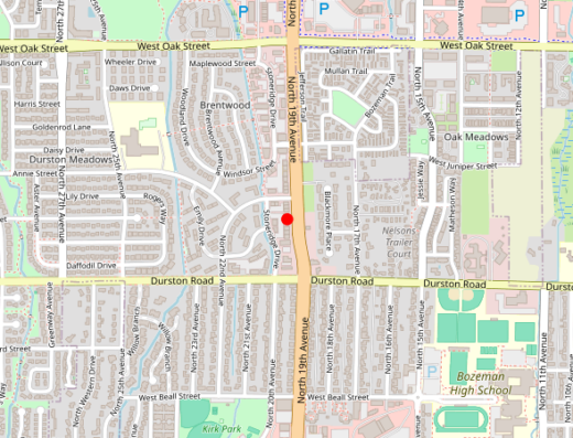 Montana Psychiatry & Brain Health Center – Bozeman Bozeman MT Map