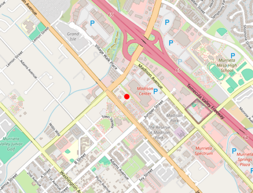 Naturalness Med Spa Murrieta California Map