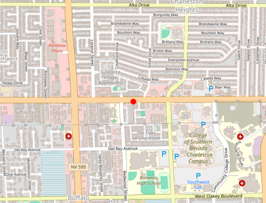 Nevada Mental Health Las Vegas NV Map