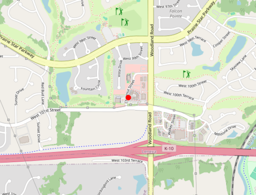 Lenexa Kansas Peptide Therapy Map