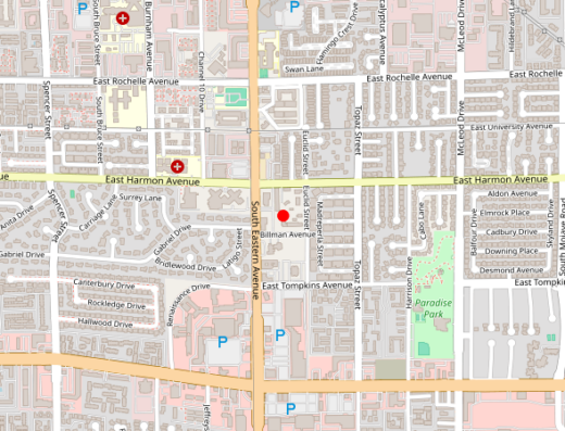 Nippon Clinic Las Vegas NV Map