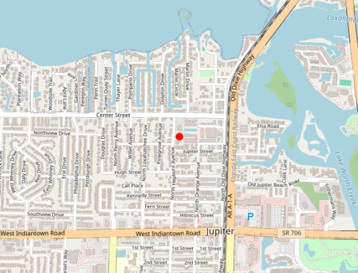 NovaGenix Jupiter Florida Map
