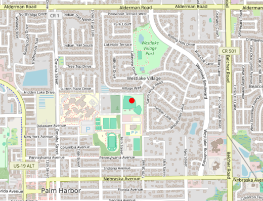 Olympia Aesthetics Palm Harbor Florida Map