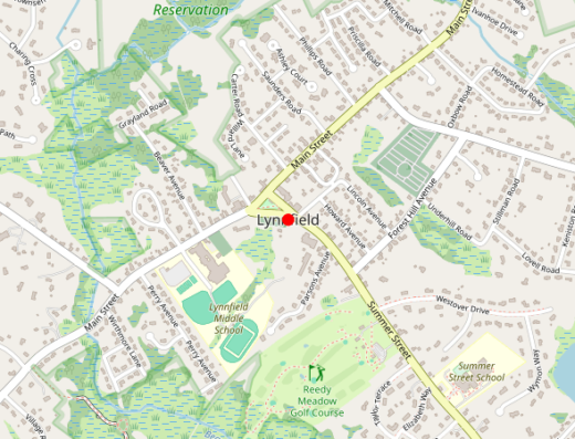 Optimal Wellness MD Lynnfield Massachusetts Map