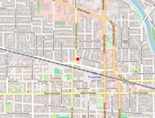 Peak Performance and Prevention Puyallup Washington Map