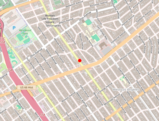 Phos Wellness Los Angeles CA Map