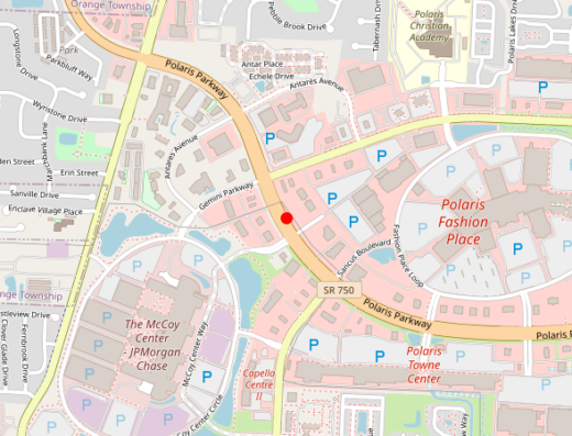 Columbus Ohio Peptide Therapy Map