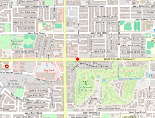 Premier Functional Medicine Chandler Arizona Map