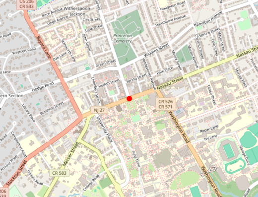 Princeton Longevity Center Princeton New Jersey Map