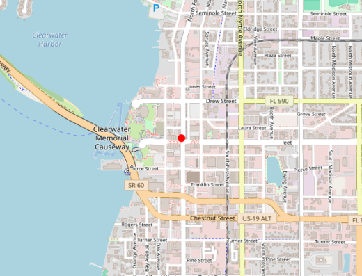 Priority You MD Clearwater Florida Map