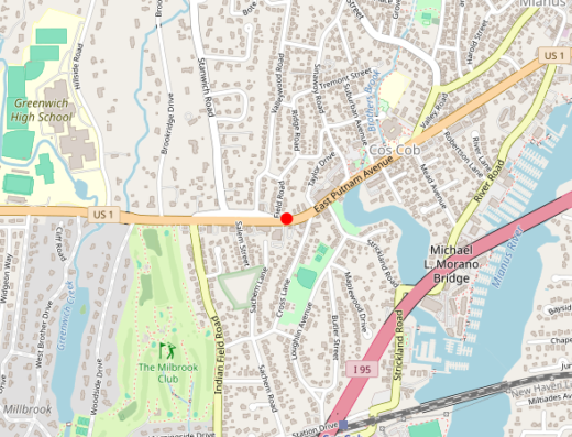REMEDY Cos Cob Greenwich Connecticut Map