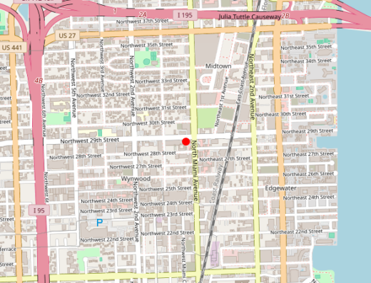 Rewind Anti-Aging Miami Florida Map