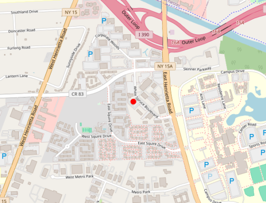 Rochester TRT Rochester New York Map