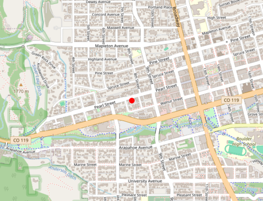 Rocky Mountain Regenerative Medicine Boulder Colorado Map