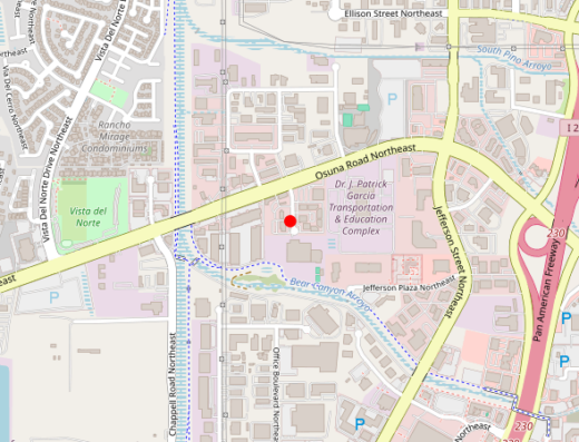 Sana Spa Albuquerque New Mexico Map