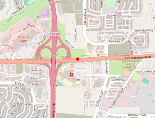 Serenity Mental Health Centers – Colorado Springs Colorado Springs CO Map