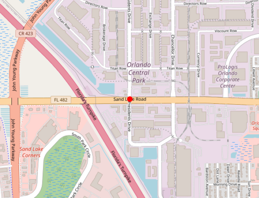 Serenity Mental Health Centers – Orlando Orlando FL Map