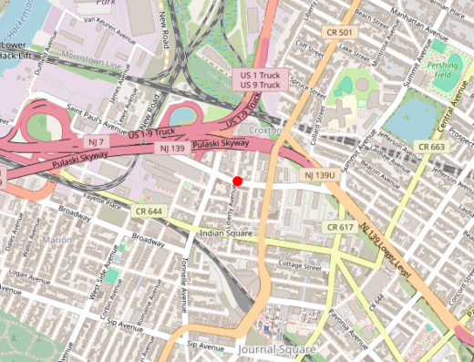Sixth Borough Medical Jersey City New Jersey Map