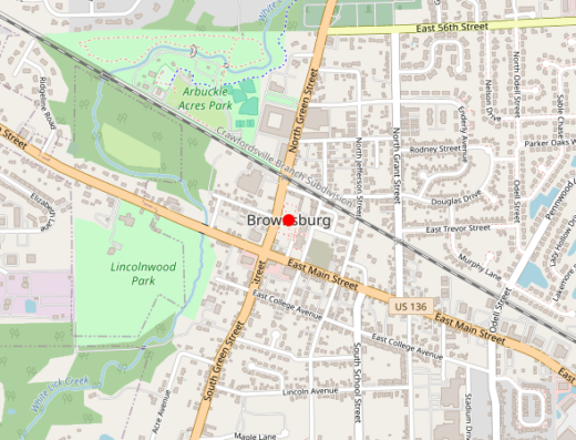 Spencer Wellness Centre Brownsburg Indiana Map