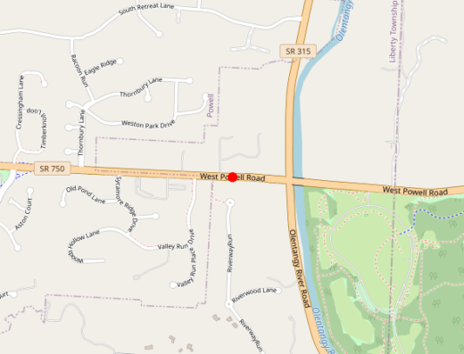 Powell Ohio Peptide Therapy Map