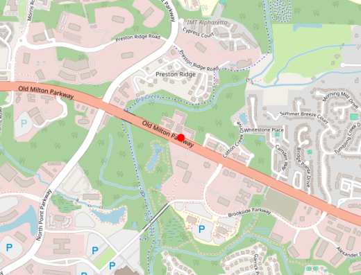 THRIVE 4 Peak Performance Alpharetta Georgia Map