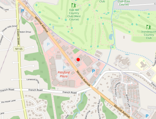 Upstate Ketamine Center Rochester NY Map