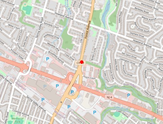 Vanity Medical Spa Paramus New Jersey Map