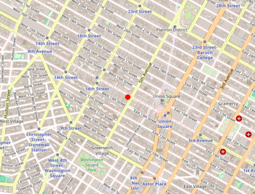 Village TMS New York NY Map