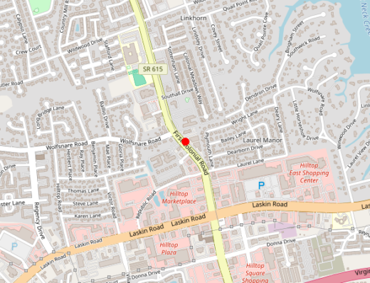 Virginia Beach Ketamine & Wellness Virginia Beach VA Map