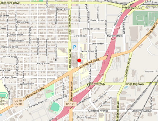 Willis-Knighton Health – Ketamine Therapy Shreveport LA Map