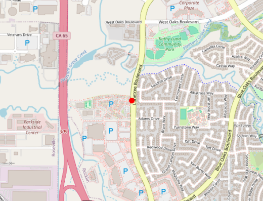 ZenKetamine Treatment Center Rocklin CA Map