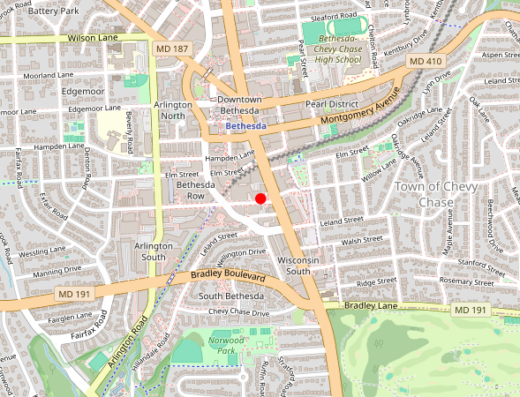 Lumin Health Bethesda MD Map