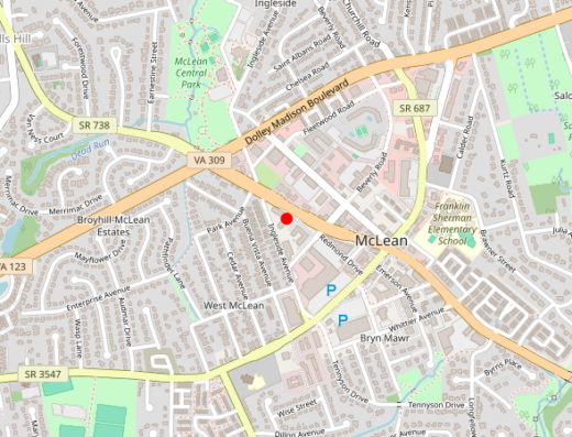 McLean Neuropsychiatric Treatment Center McLean VA Map