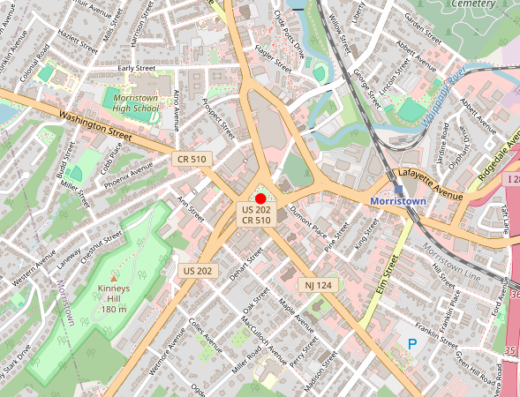 PremierMD Spravato Treatment Center Morristown NJ Map