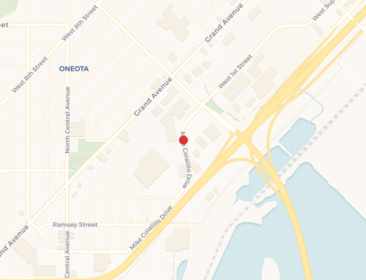 Psych North Duluth MN map — 4628 Mike Colalillo Drive
