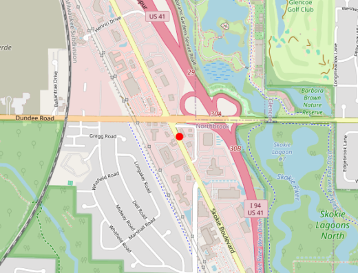 Relief Mental Health Northbrook IL Map