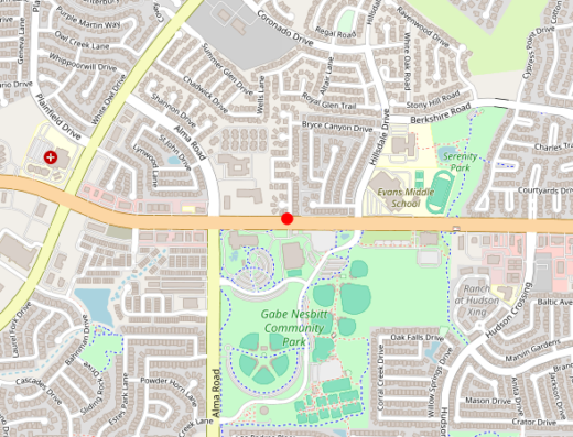 Transitions Therapeutic Services McKinney TX Map