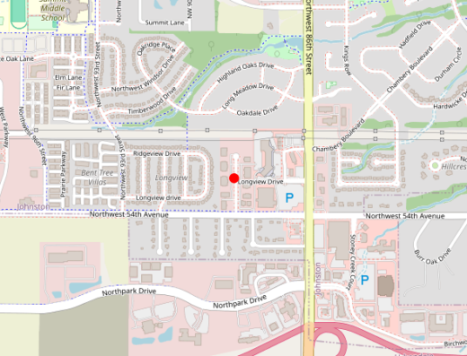 Walnut Creek Psychiatry Johnston IA Map