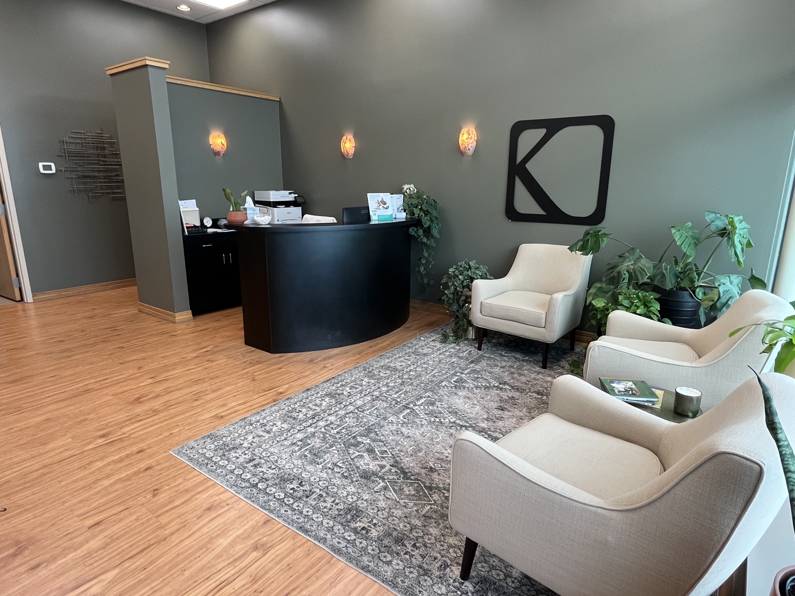 Reception area at Ketwell Alaska in Anchorage