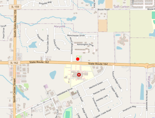 Southern Illinois Associates Maryville IL Map