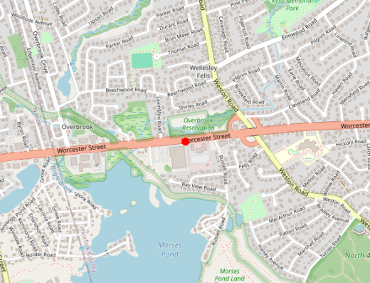 Boston Orthopedic & Wellness Institute Wellesley MA Map